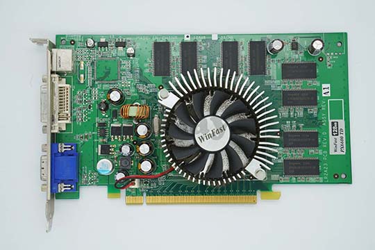 丽台Winfast PX6600 TD 128MB显示卡（nVIDIA GeForce 6600芯片）